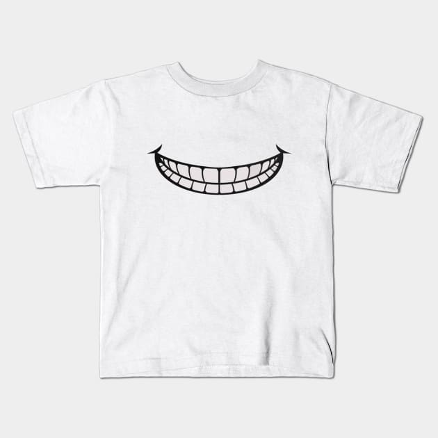 smile mouth Kids T-Shirt by sarahnash